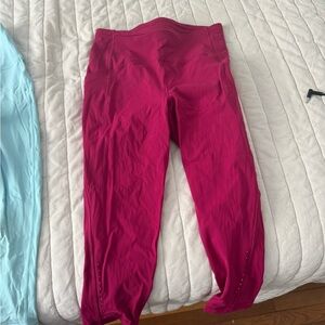 Lululemon Athletica Deep Pink Leggings